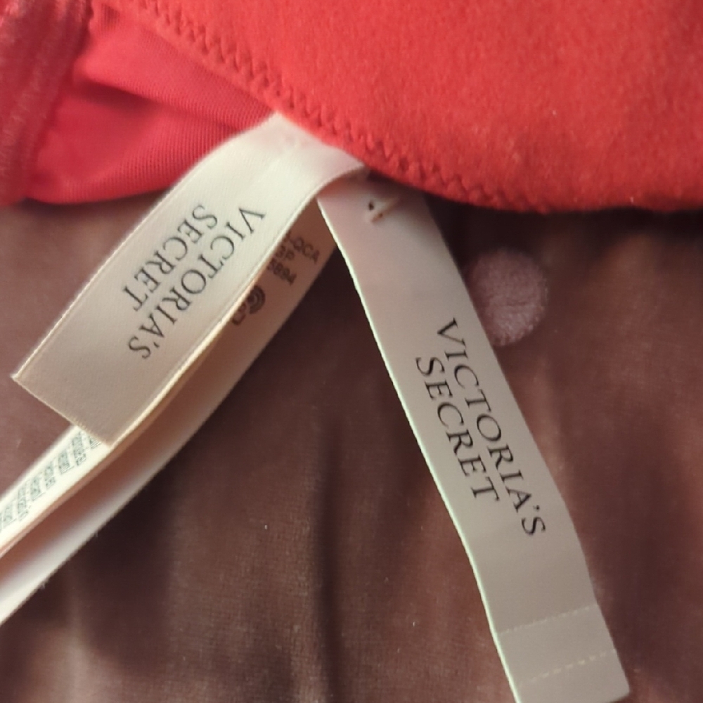 Victoria's Secret Red and Pink Lace Bralette - Picture 4 of 7
